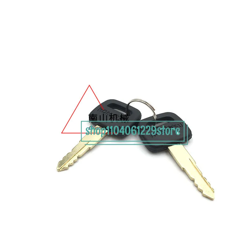 1 PC Key For Komatsu PC56/60/70/110/200/220/300/450 Ignition Key For 787 Excavator Parts