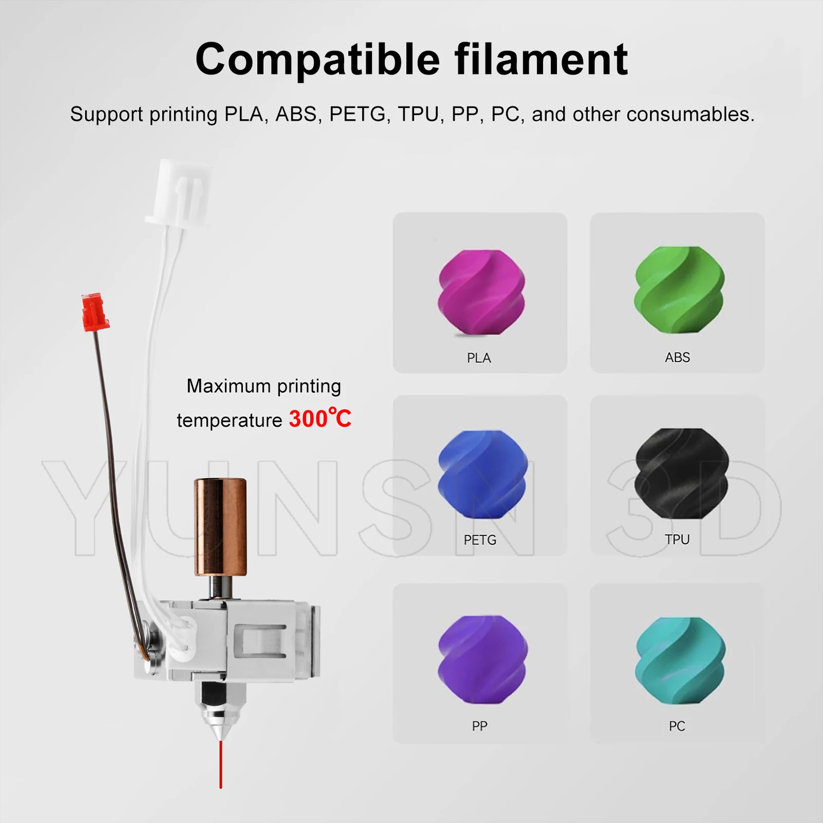 Verbessertes Hotend-Kit für Creality Ender 3 S1/Ender-3 S1 Pro/Ender-3 S1 Plus/CR-10 Smart Pro/Sermoon V1 3D-Drucker Ersatzteile – Detail 13