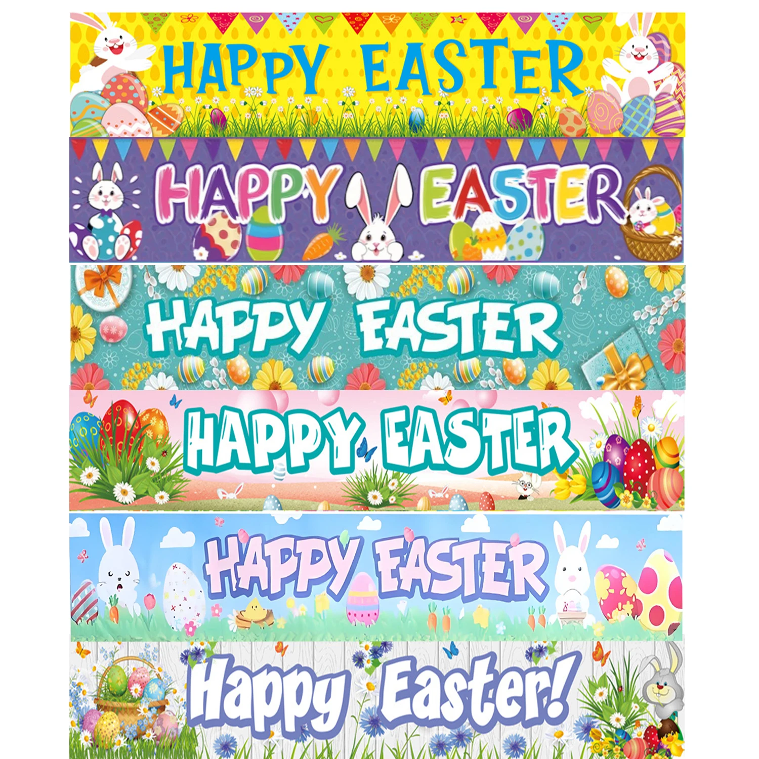 

Пасхальные баннеры, уличные украшения, приветственные дворовые вывески, украшения для дома, товары для вечеринок, украшения, навесные баннеры на открытом воздухе