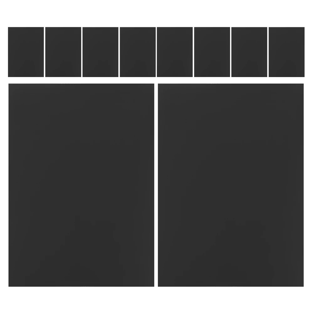 

40 Sheets Black Thick Cardstock A4 Heavyweight Paper for Drawing Crafting Scrapbooking Greeting Cards Printing DIY Art