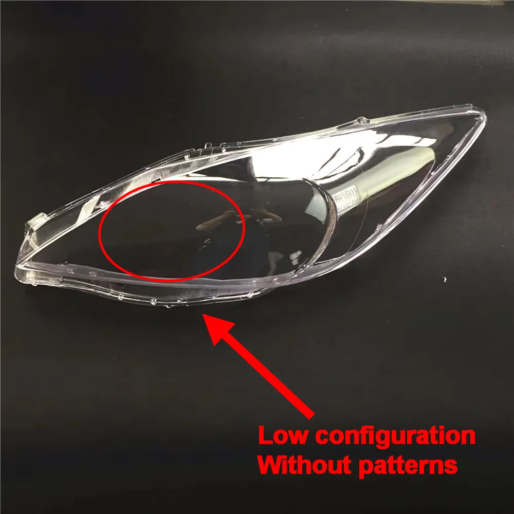 Car Headlight Lens For Mazda 3 Speed 2011 2012-2015 (Low Configuration) Transparent Car Headlight Headlamp Lens Auto Shell Cover