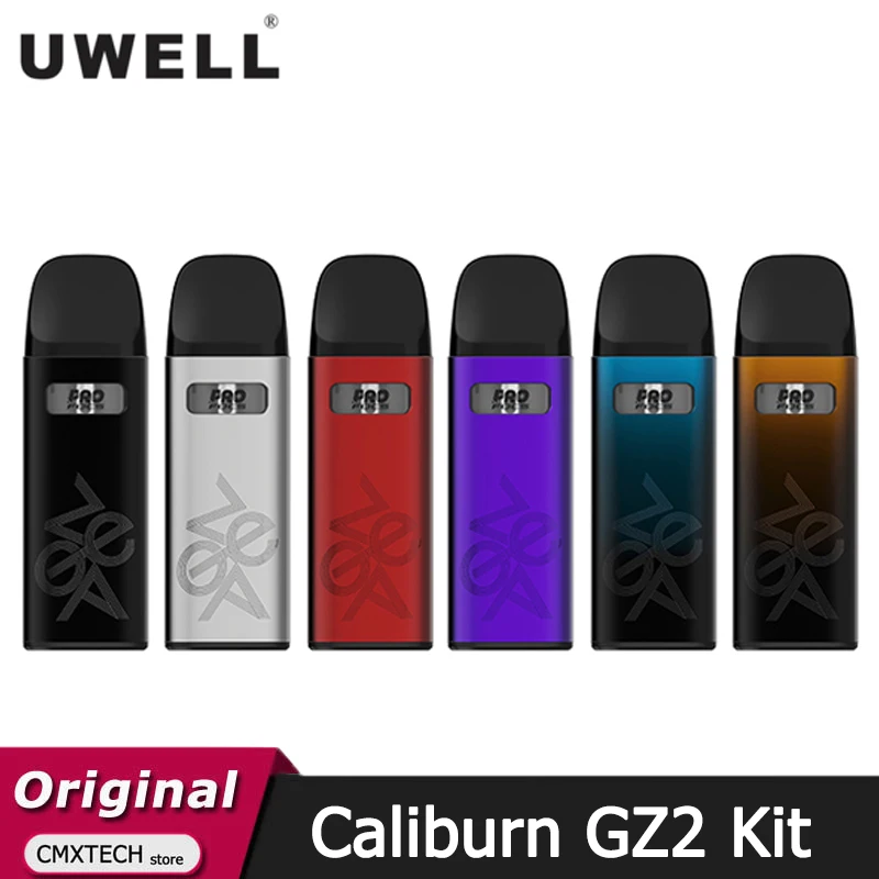 مراجعة شاملة لجهاز Uwell Caliburn GZ2: أفضل خيار لمحبي التدخين الإلكتروني البسيط والفعال