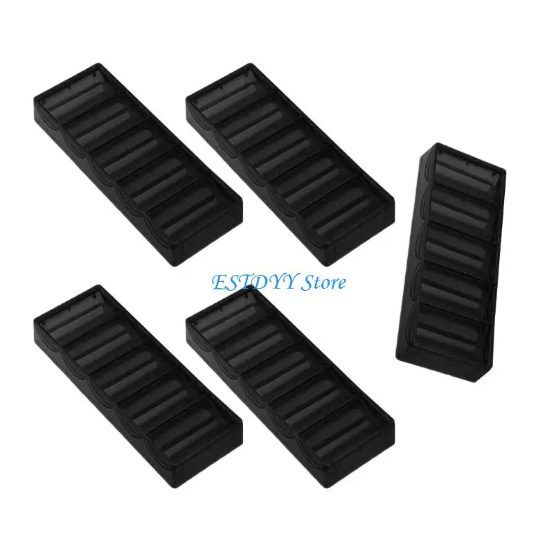 G6DE Clear Acrylic 5 Chip Secure Storage for Professional