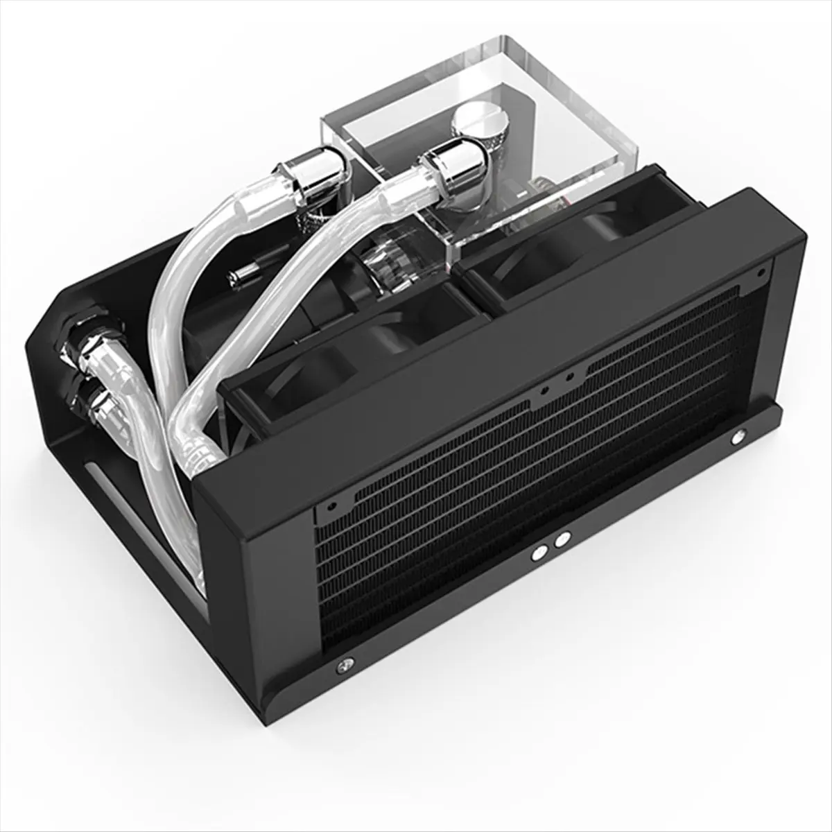 

[ABJZ] 600L/H Water Cooling Pump 4 M Pump Head 12V 10W 300ML Water Cooler Tank 80mm 4000RPM Fan for PC Water Cooling System