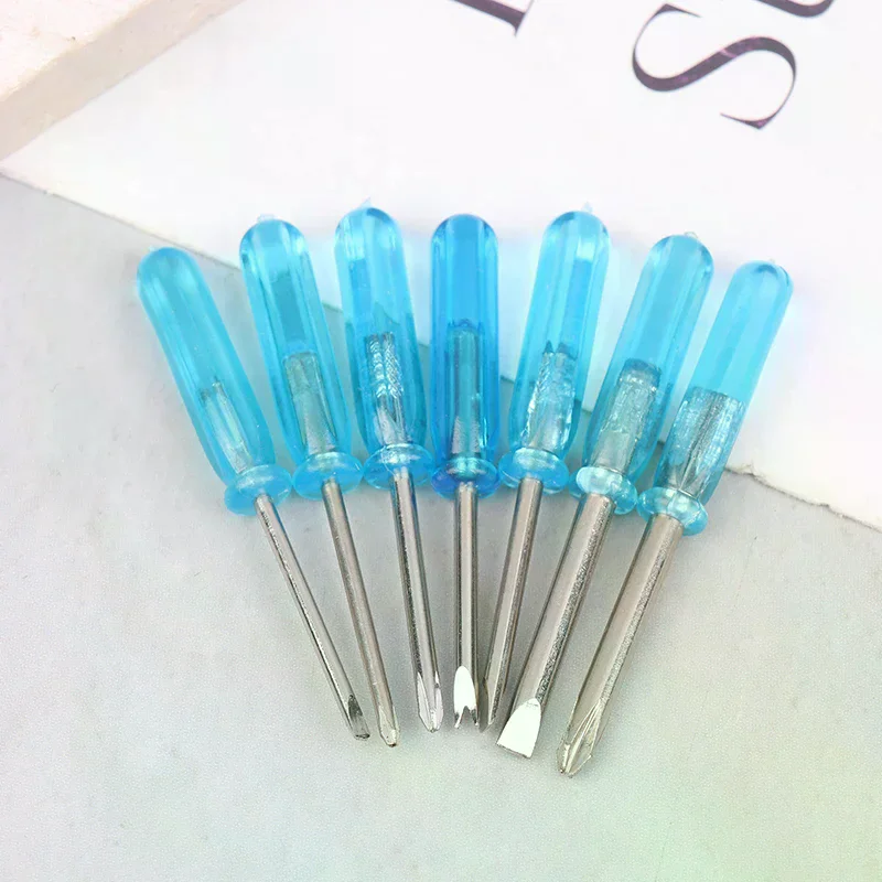 10-Pack Mini Phillips Screwdriver Set Cross/Horizontal Head Precision Repair Tools For Toys And Electronics Hand Exercise