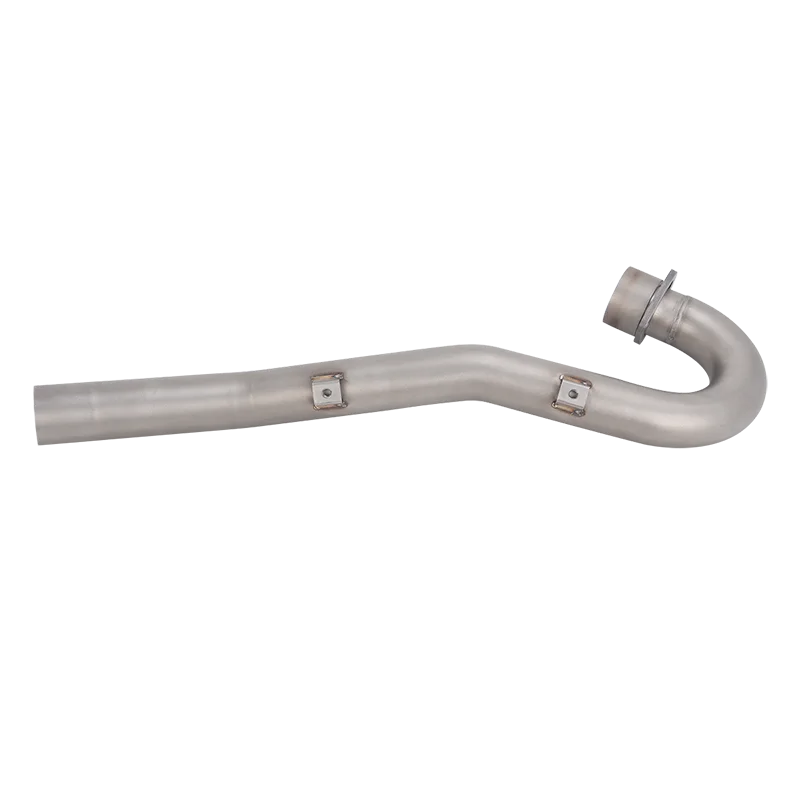 For KAWASAKI KLR 650 KLR650 E Camo 2008 - 2018 Slip On Motorcycle Exhaust Escape Moto System Original Muffler Front Link Pipe