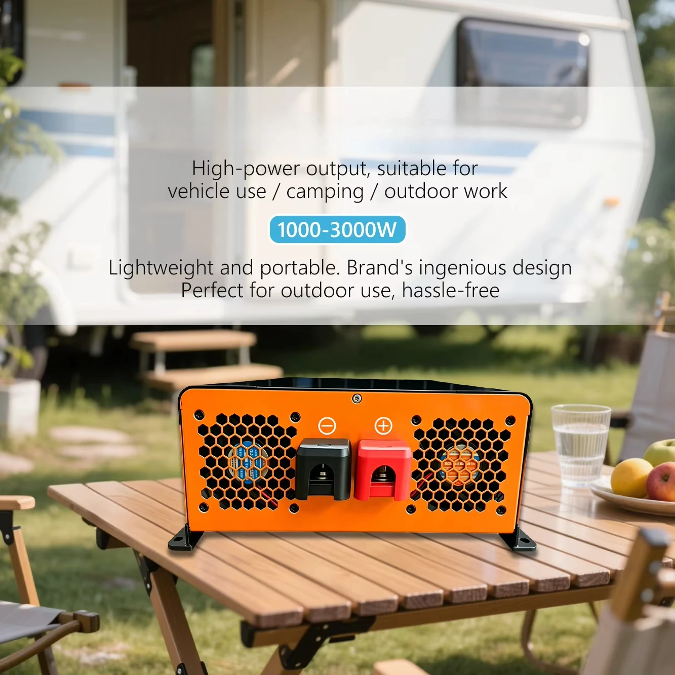 Customizable Dual/Single Single-phase  RV Solar Inverter 1KW-3KW AC/DC Power Supply for Air Conditioning Appliances