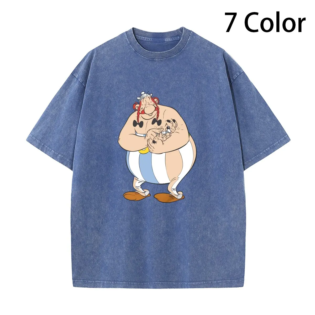 Asterixs and Obelixs T Shirt Men Tees Summer Clothing Cotton O-Neck TShirt