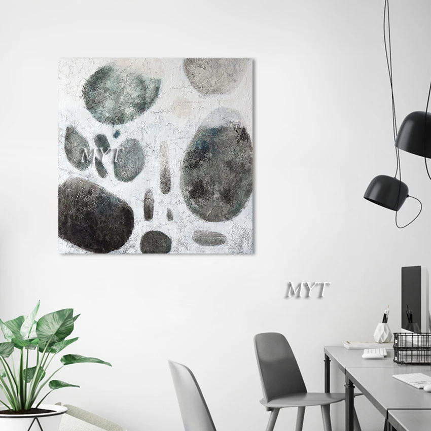 

Pure Handmade Unframed Wall Art Kids Room Decoration Idea Design Picture Abstract Canvas Art Painting Modern Acrylic Texture