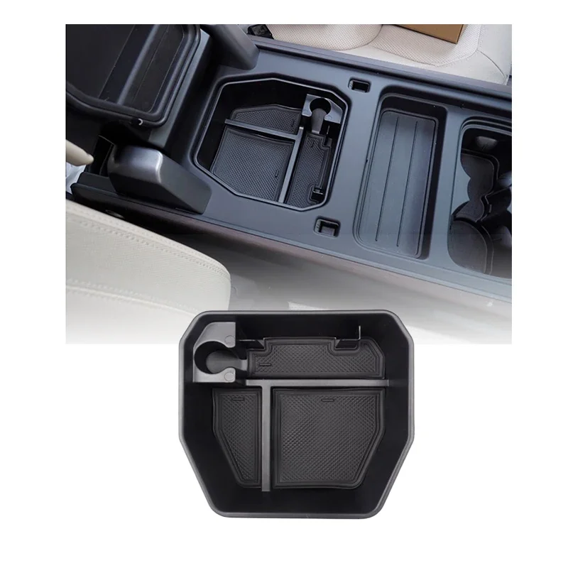 For Land Rover Defender 90 110 Armrest Storage Box Defender Black Central Storage Armrest Box Storage