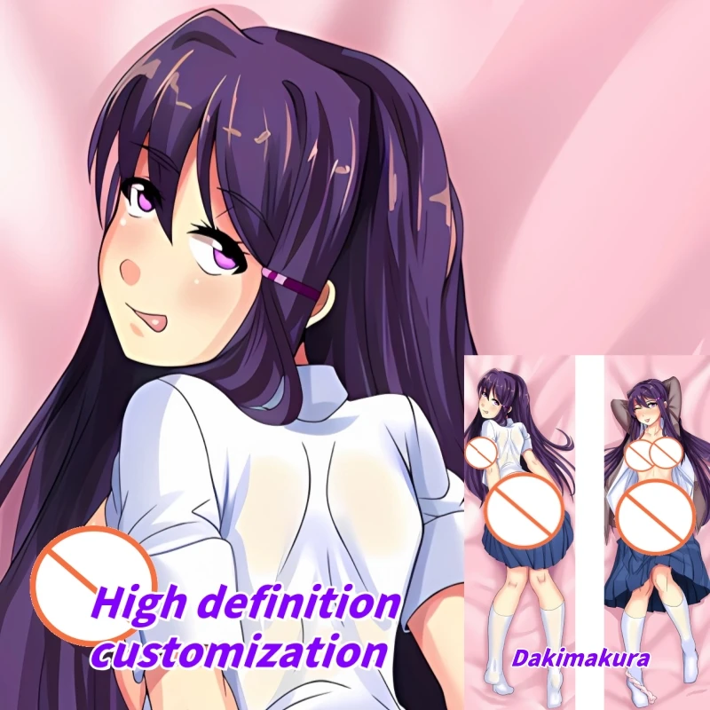 

Dakimakura Anime Yuri Double-sided Print Life-size Body Pillow Cover Bedding Gifts