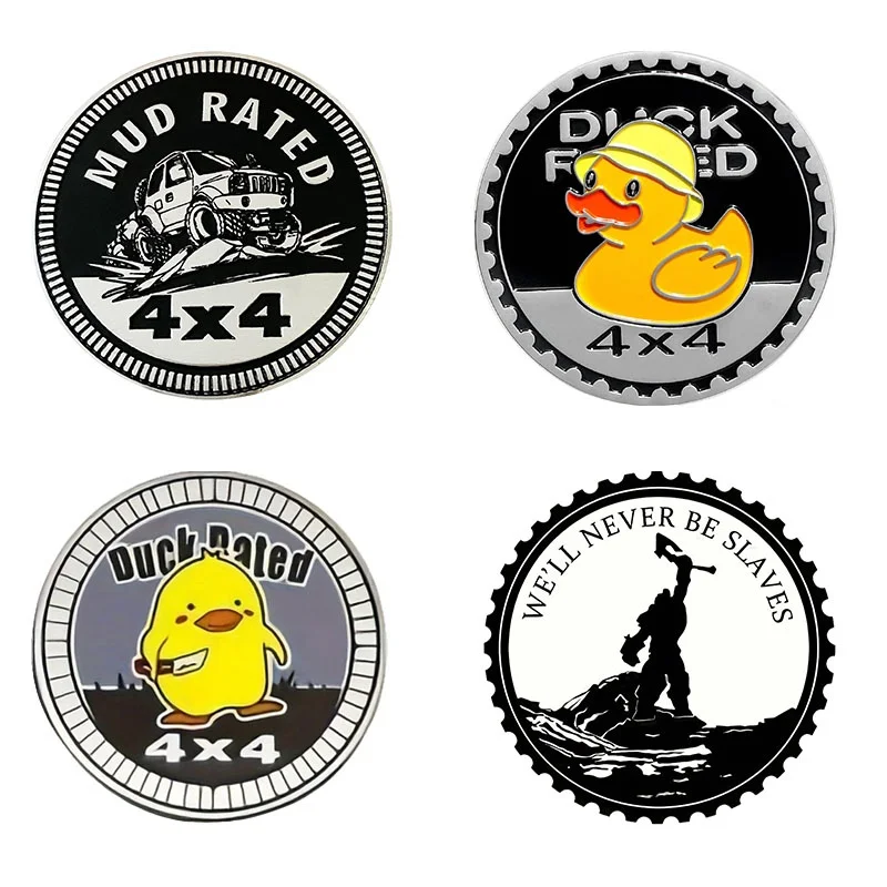 

Набор из 4 черных внешних аксессуаров, эмблема «2-я поправка», металлический автомобильный значок 4x4, 3D металлические автомобильные эмблемы и значки