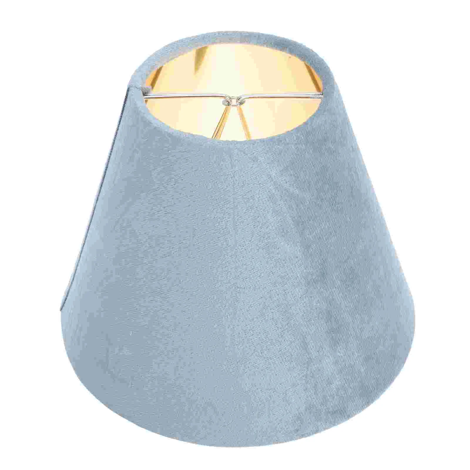 

Lamp Shade Sturdy Cloth Lampshade Tabletop Durable Chandelier Elegant Style Simple Iron Decorative Light Desktop for