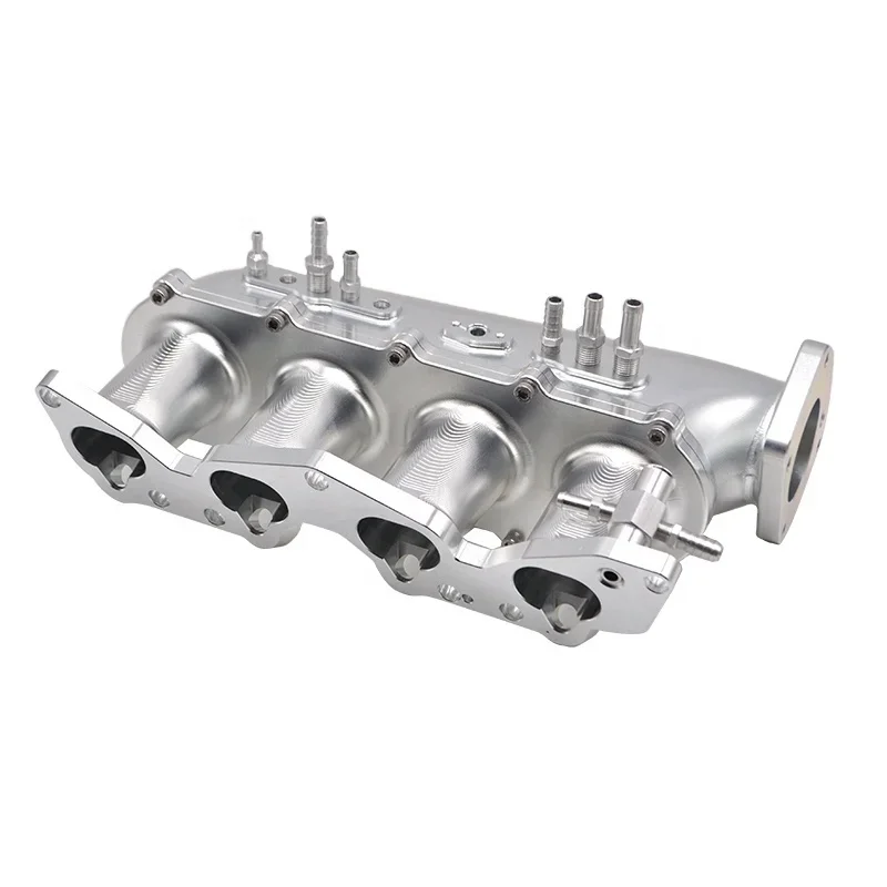 Sell Well CNC Billet Aluminum Intake Manifold For  D15 Engine Car Racing Parts