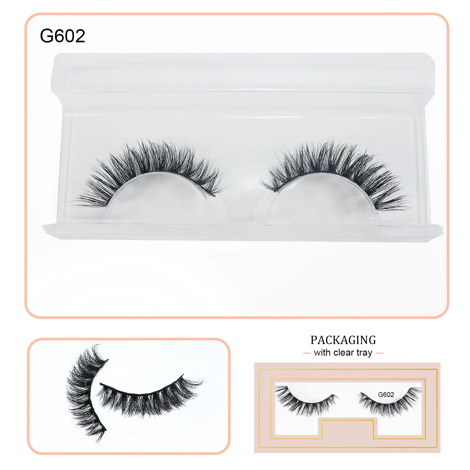 Makeup Faux Cils Kostenloser Versand Artikel Weiche wiederverwendbare Wispy Nerz Streifen Wimpern Cateye Natürliche falsche Wimpernzubehör
