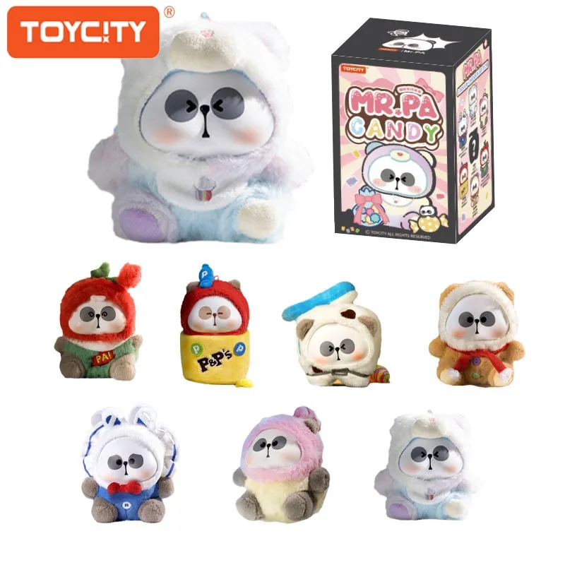 Toycity MR.PA-caja ciega serie "Candy Sweetheart", colección de muñecos de peluche, caja misteriosa periférica, juguete de peluche, regalo de cumpleaños