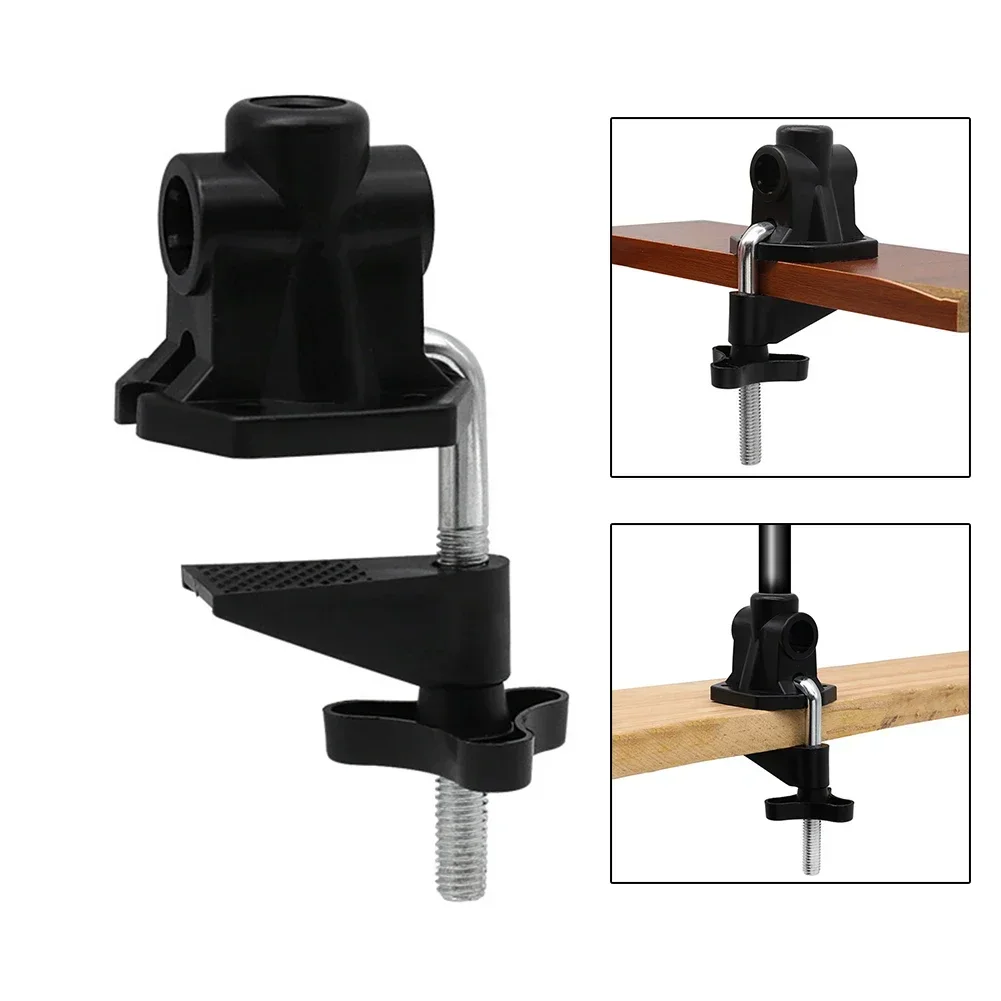 1pc Portable Desktop Stand Clip Bracket Clamp Non-Slip Bracket Clamp Metal For Microphone Desk Lamp Mic Stand Accessories