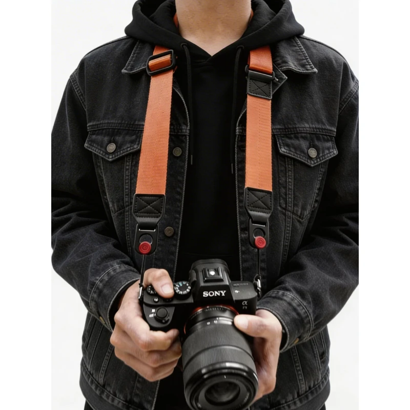 Adjustable Camera Shoulder Strap for Neck Strap Suitable for Nikon Canon DSLR Cameras Compatible With PD