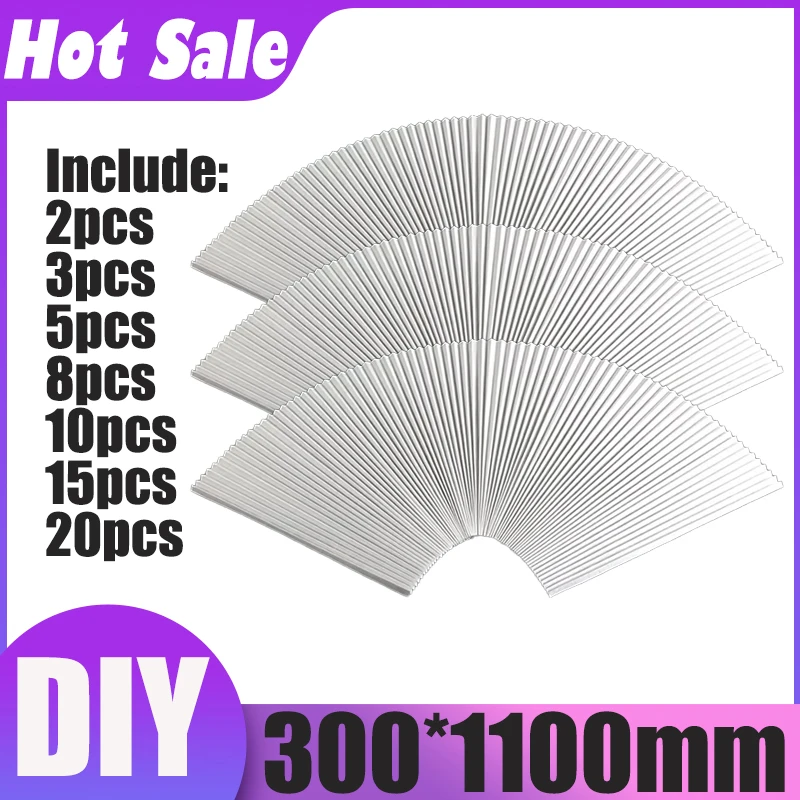 DIY Generic 300*1100mm Filter Paper with Fold Filter Screen for Universal Cleaner Machine Air Purifier Parts for House Cleaning
