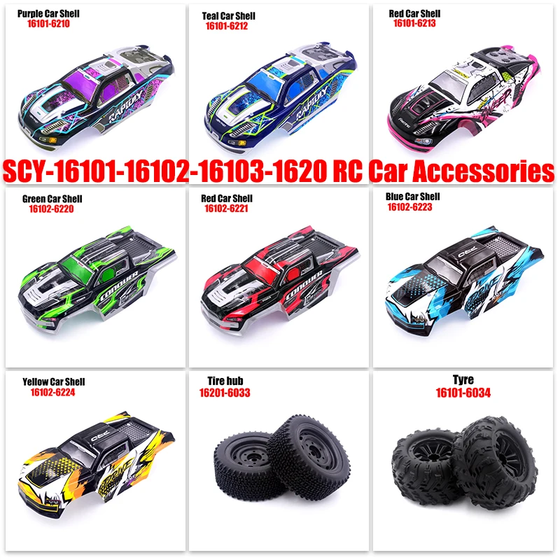 ZWN SCY-16101-16102-16103-1620 RC Car Accessories  Car Shell   for 16101 16102 16103 Parts RC Car   Rc Cars for Adults