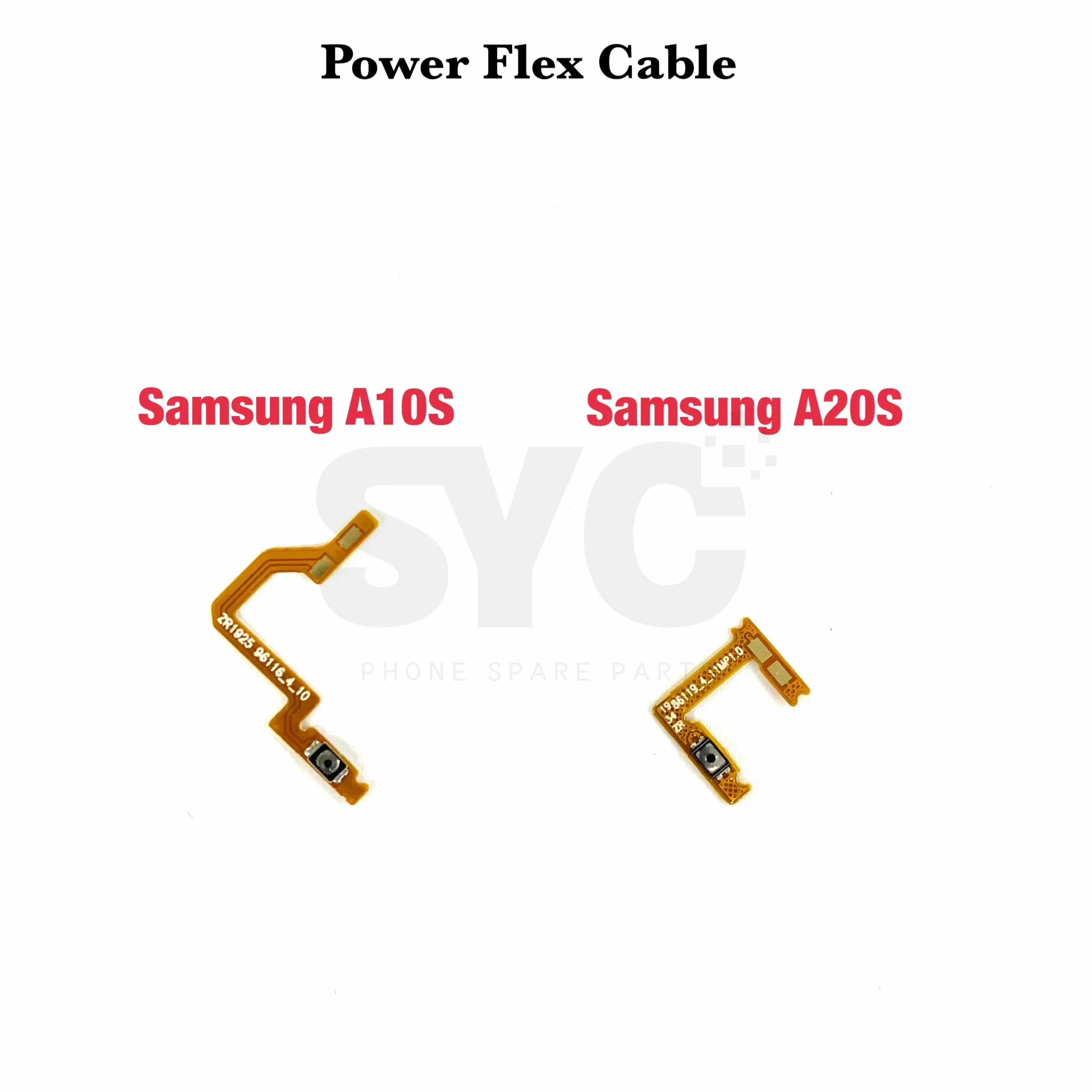 

1-50Pcs/Lot Power ON OFF Switch Button Flex Cable For Samsung A10S A 20S A107 A207