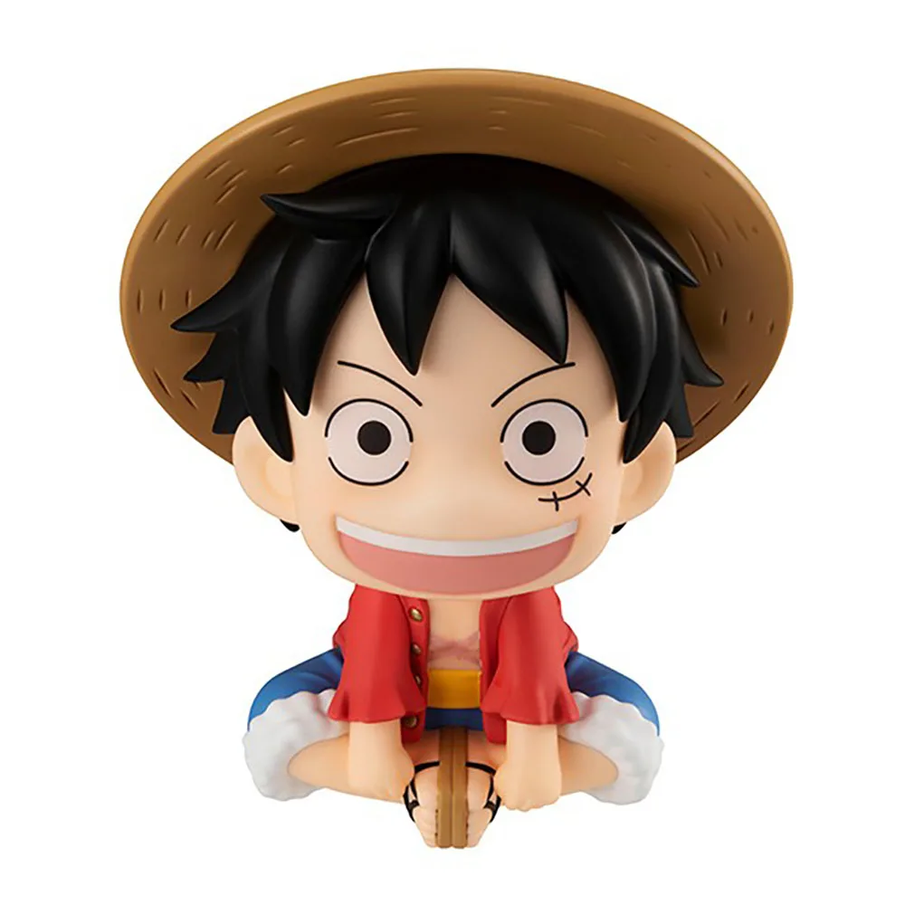 MegaHouse-Look Up One Piece Monkey D, Original, En Stock Luffy Anime Action Figure, Collection Series Model Toys, Garage Kit