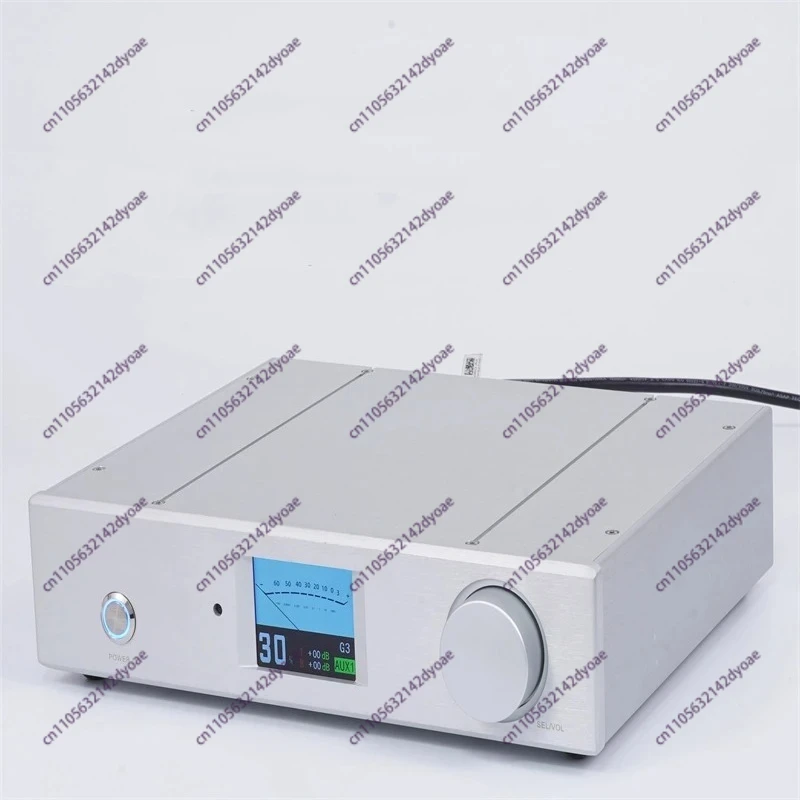 HDAM Circuit HI-END Fully Balanced Preamplifier with Remote HiFi Amplifier Audio,Low Noise Low internal Resistance