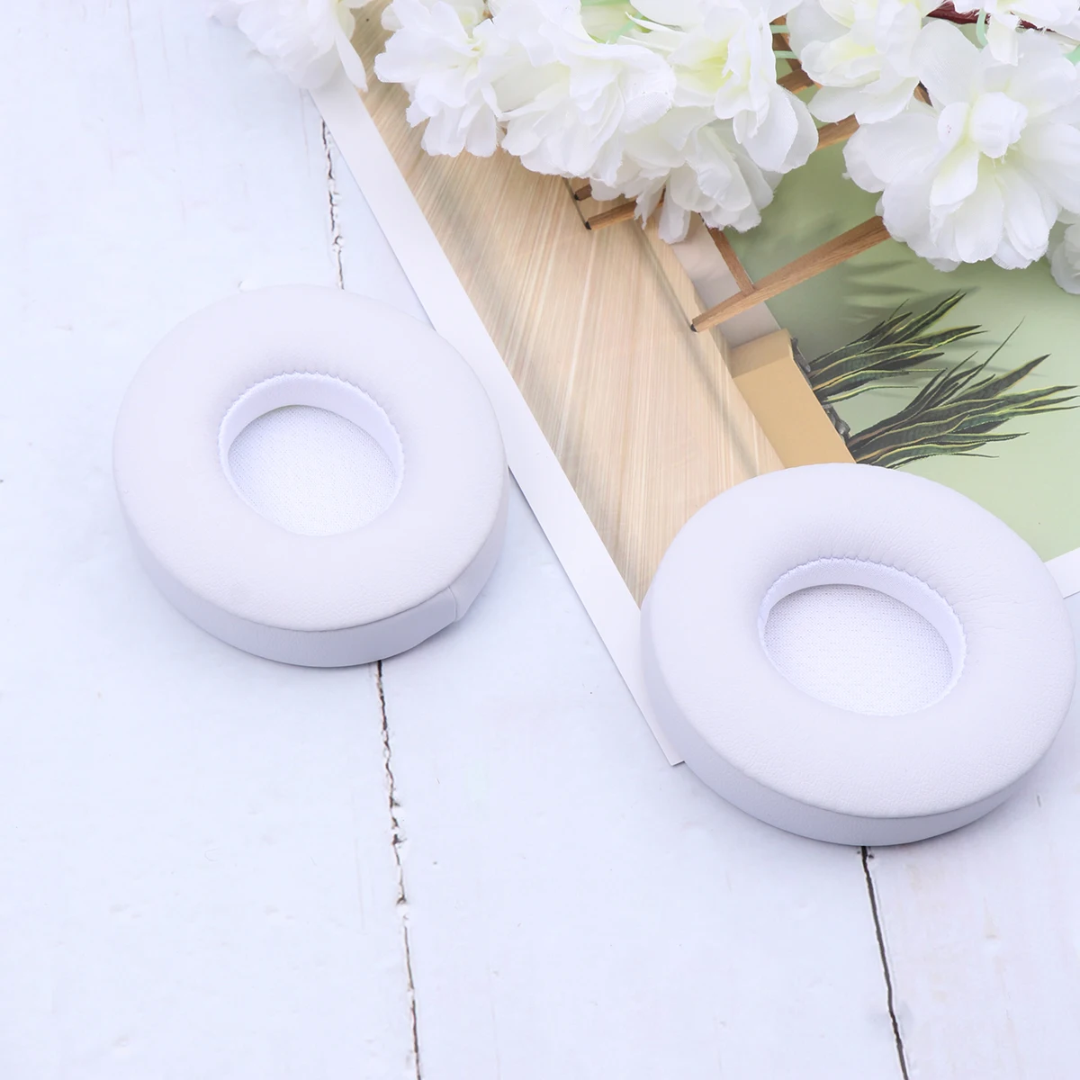

2PCS Replacement Earpads Headphone Case Premium Sponge Comfort Sound Isolation Headset Cushion Pad Pad Wireless