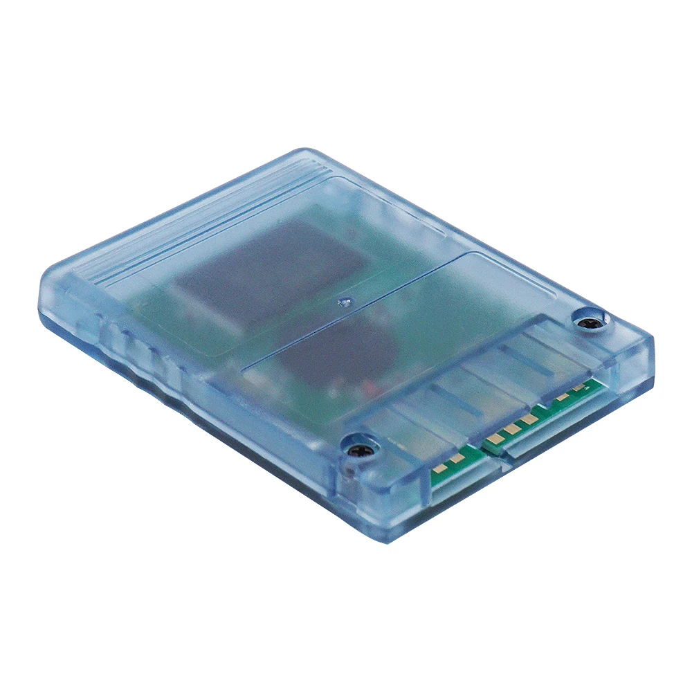 สําหรับ PS2 FMCB V1.966 ฟรี Mcboot การ์ดหน่วยความจําสําหรับ PS2 SONY Playstation 2 64MB พร้อม OPL โปร่งใสกรณี