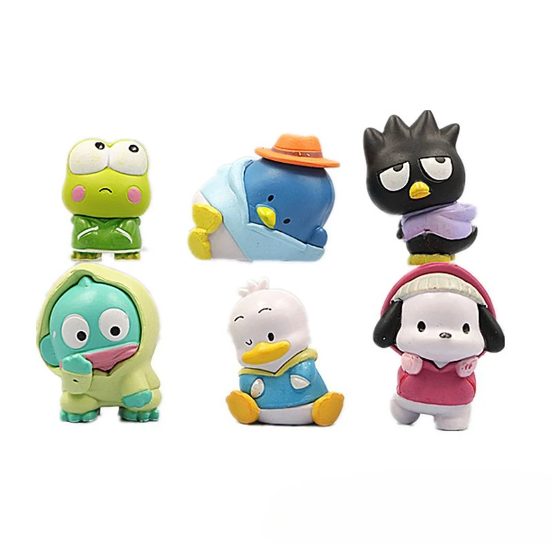 

Sanrio персонаж витое яйцо игрушка хип-хоп уличный стиль кукла украшение подарок для детей и коллекционеров