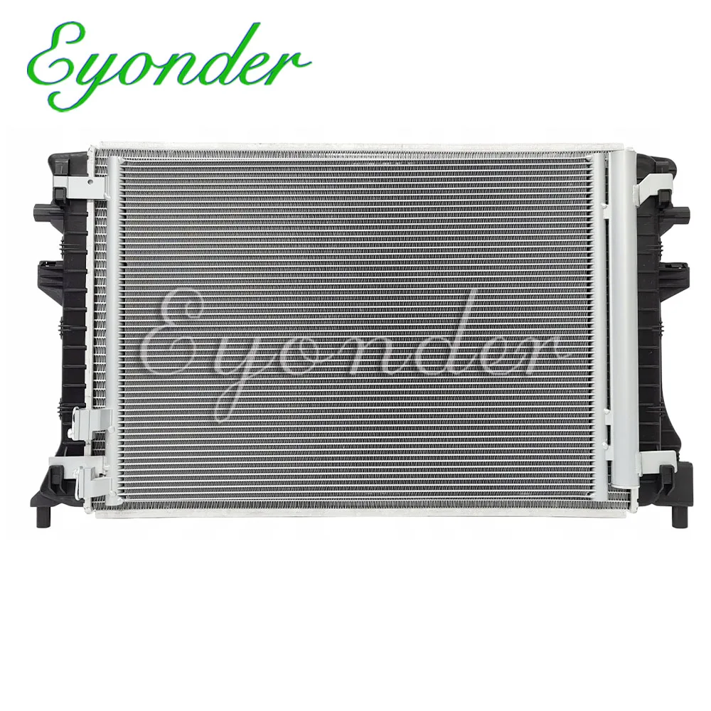 Engine Cooling Coolant Radiator for  VW CADDY CALIFORNIA V GOLF PASSAT TIGUAN ALLSPACE TOURAN 5Q0121251HS 5Q0121251Q 5QM121251H