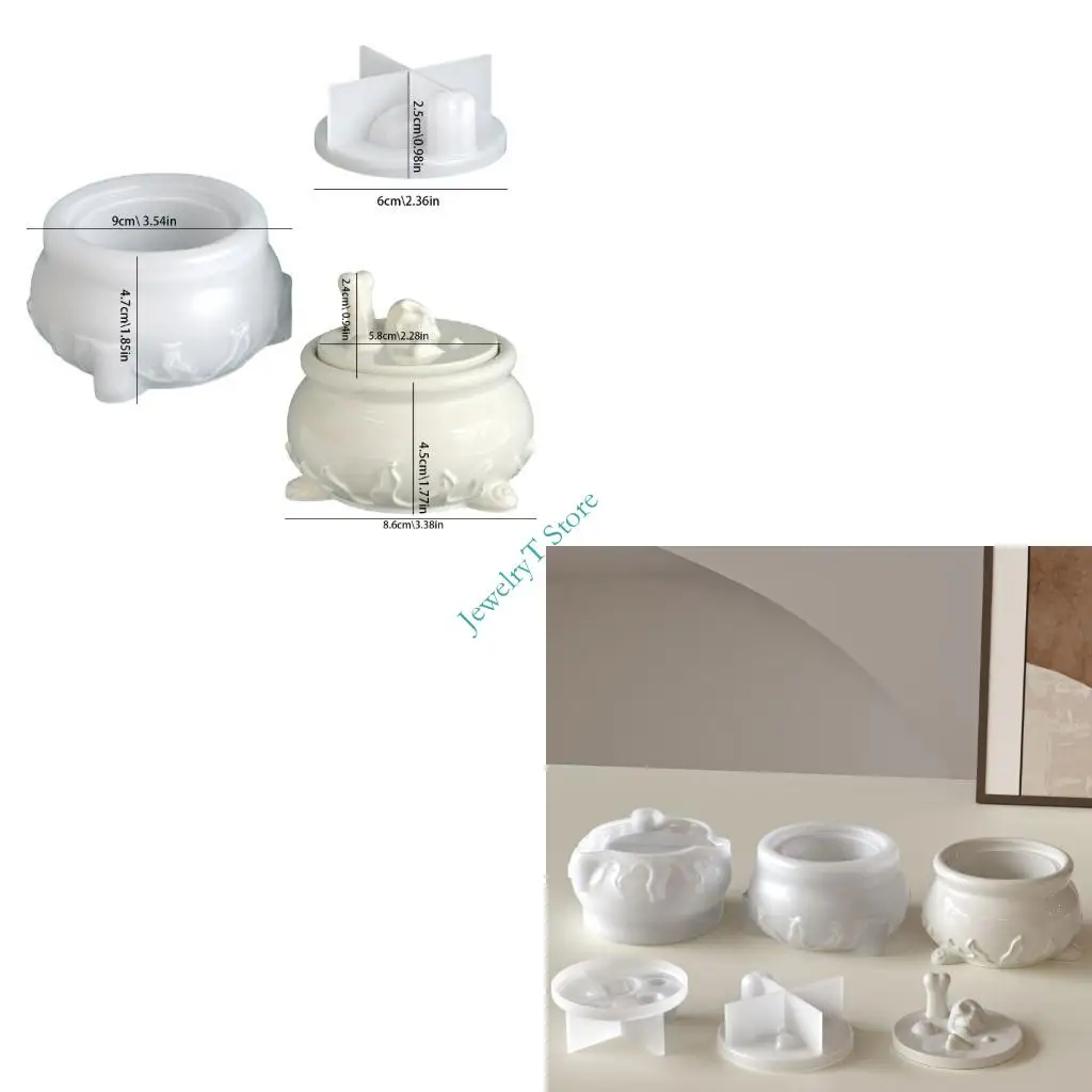 

LX9D Tear Resistant Silicone Skull Mold for Epoxy Creations Candy Displays Projects