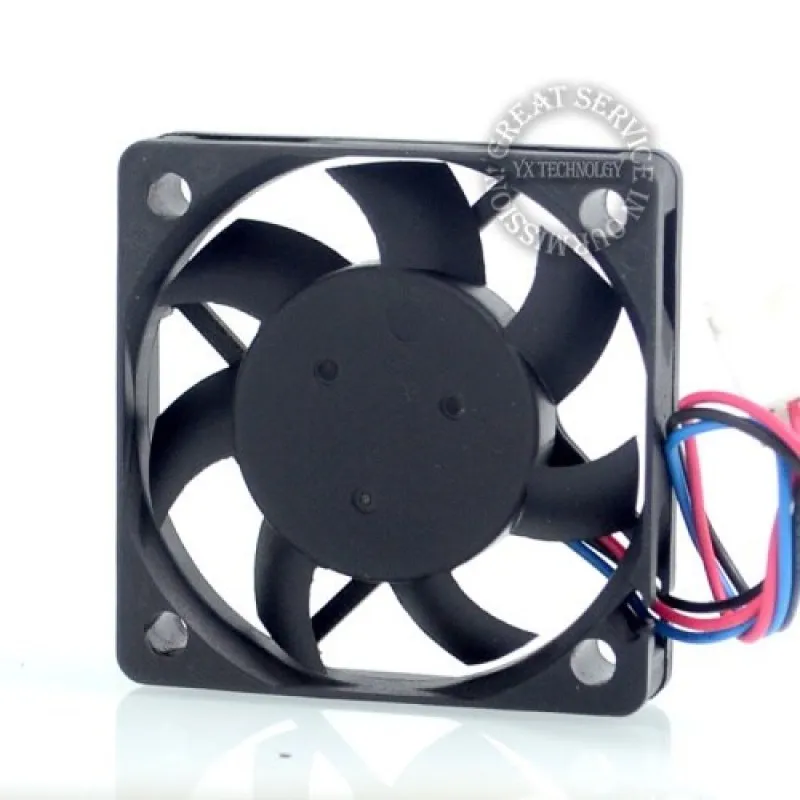 For Delta 3-wire 50*50*10mm 50mm EFB0512HA 5010 12V 0.15A 5cm  PWM Speed Cooling Fan
