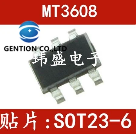 20PCS MT3608 silk-screen B6286 SOT23-6 5V/1.2A special chip mobile power supply in stock 100% new and original