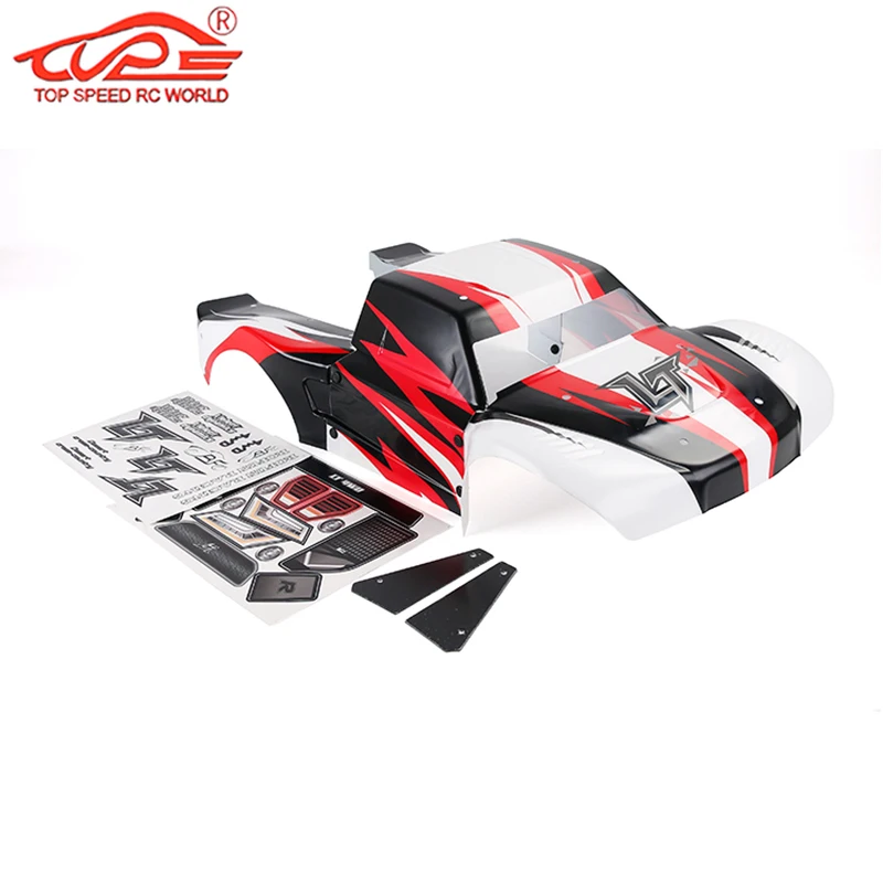 New Body Set with Sticker Kit for 1/5 Scale Rc Car Gas Losi 5ive T Rofun Rovan LT KingmotorX2 Rc Truck Upgrade Parts