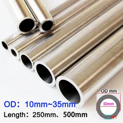 304 Stainless Steel Tube Precision Pipe Seamless Straight Tube Outer Diameter 12mm-35mm Inner 9-28mm Polished inside and outside