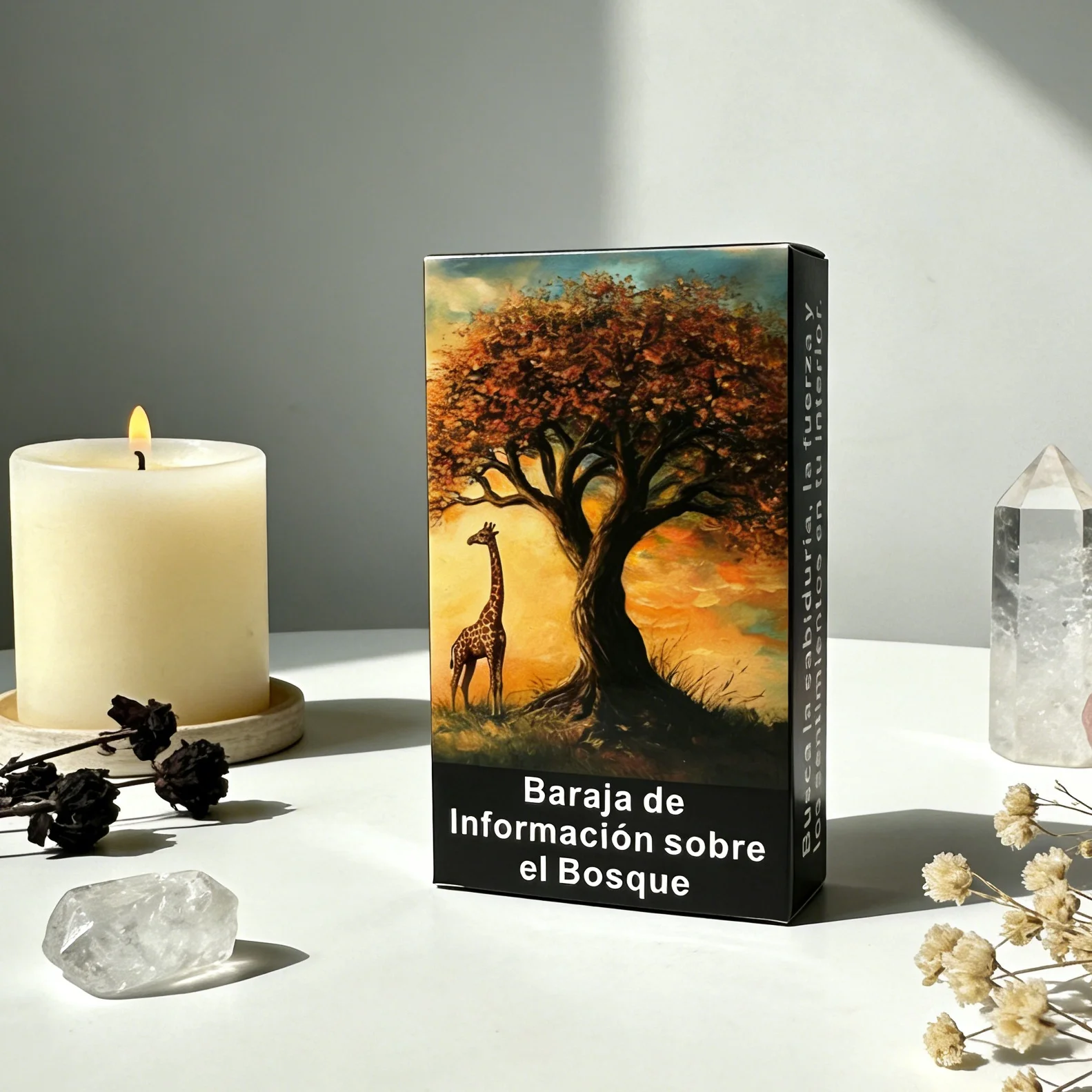 

56 таинственных информационных карточек для исцеления из глубин леса, карточки для душевного наставления и эмоционального комфорта