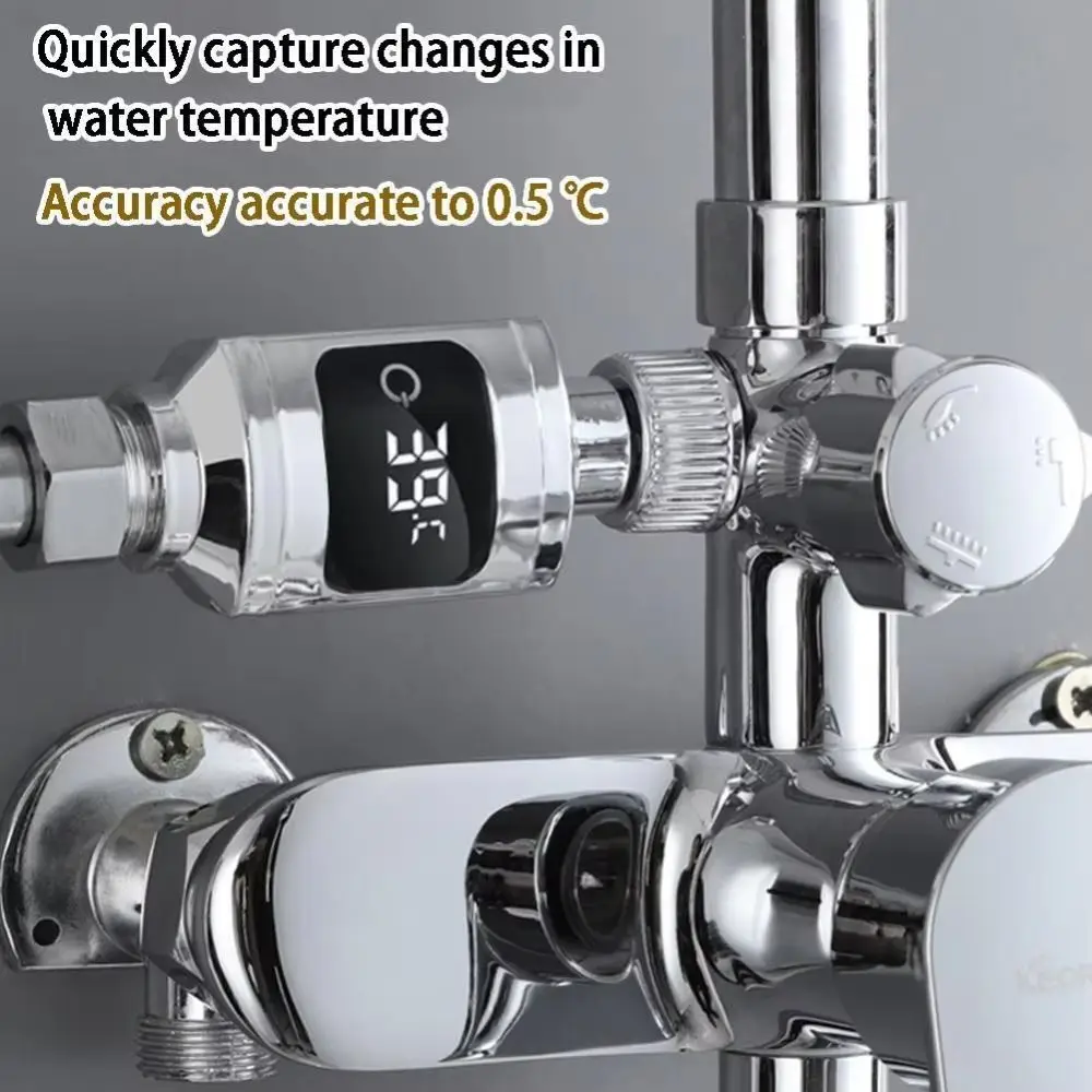 

Waterproof Water Temperature Gauge Precise Measurement Touch Control Bath Water Thermometer Real-Time Indicator Tool