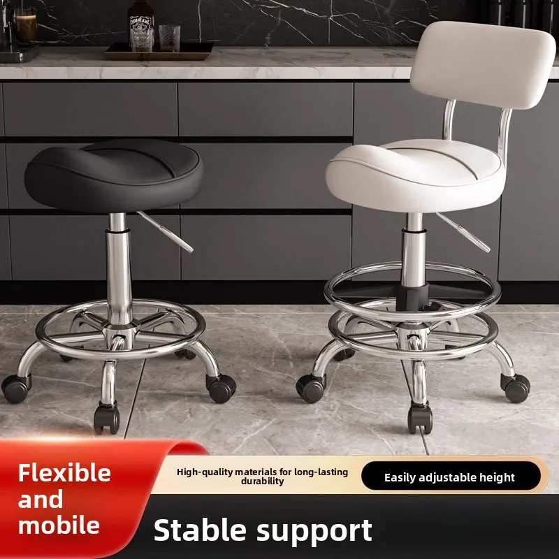 

Стул-седло Кухонный табурет Подъемная спинка Передняя стойка Кассир Высокий табурет Специальный стул для стрижки