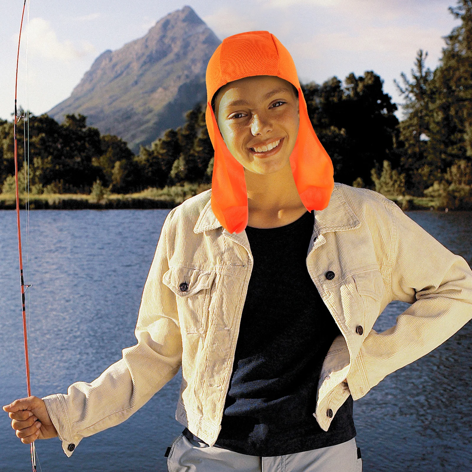 

3 Pcs Riding Cap Cooling Wicking Sweat Pirate Hat Liner Neck Mask Cycling