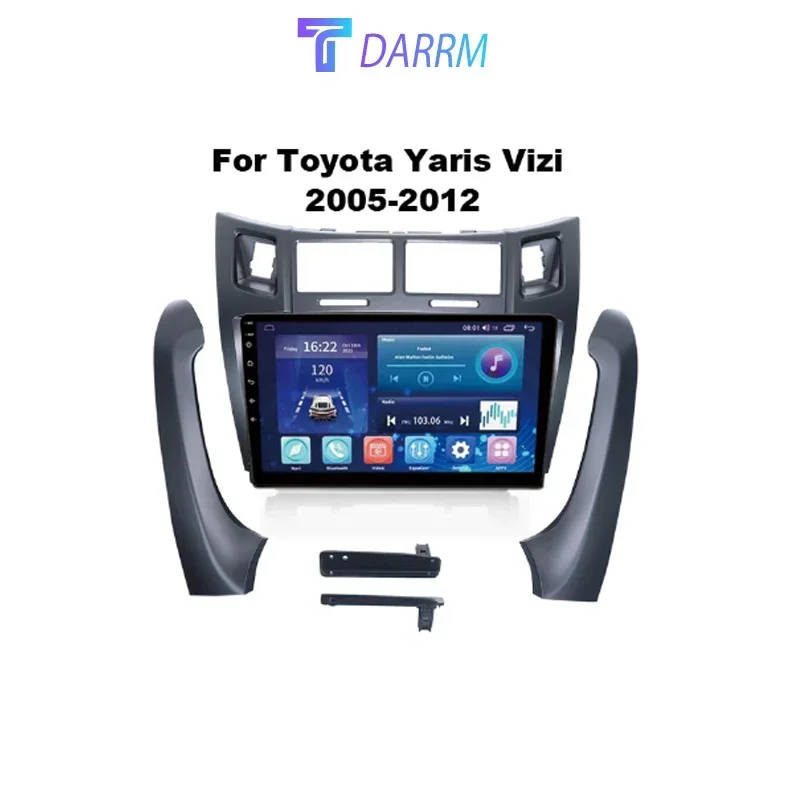 

Car Radio for Toyota Yaris 2005 2006 2007 - 2012 Android 12 Multimedia Video Player GPS 4G Carplay Autoradio 2K QLED Head Unit