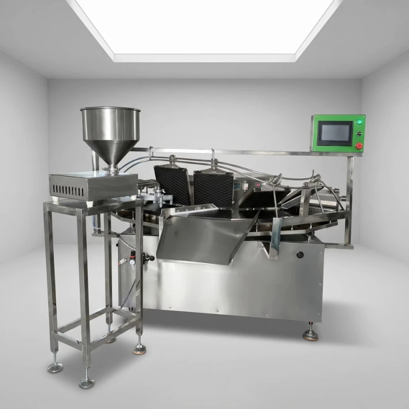 Waffle cracker equipment Temperature adjustable Crispy waffle machine Pattern shape adjustable Waffle cracker equipment