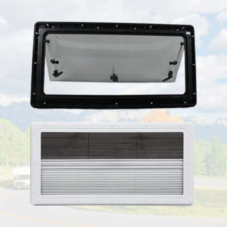 

Intelligent Library Factory Sale ASA 4R7 Radian RV Window Acrylic Glass Caravan Window 900X900mm Motorhome Window
