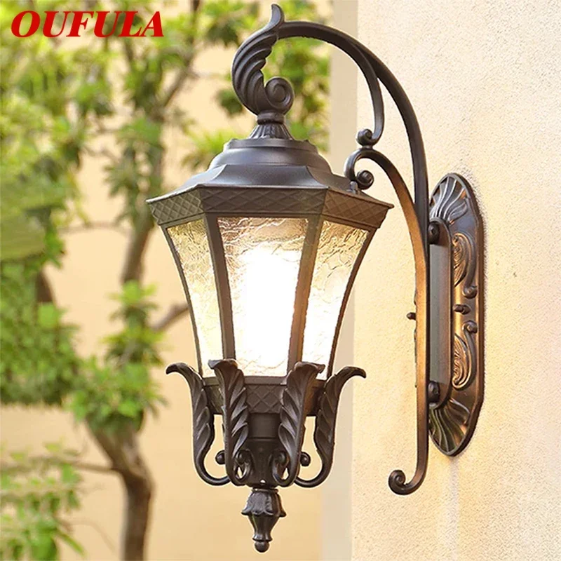 

OUFULA Contemporary LED Outdoor Wall Lamps Electric Simplicity Waterproof Balcony Hallway Courtyard Villa Gate Hotel