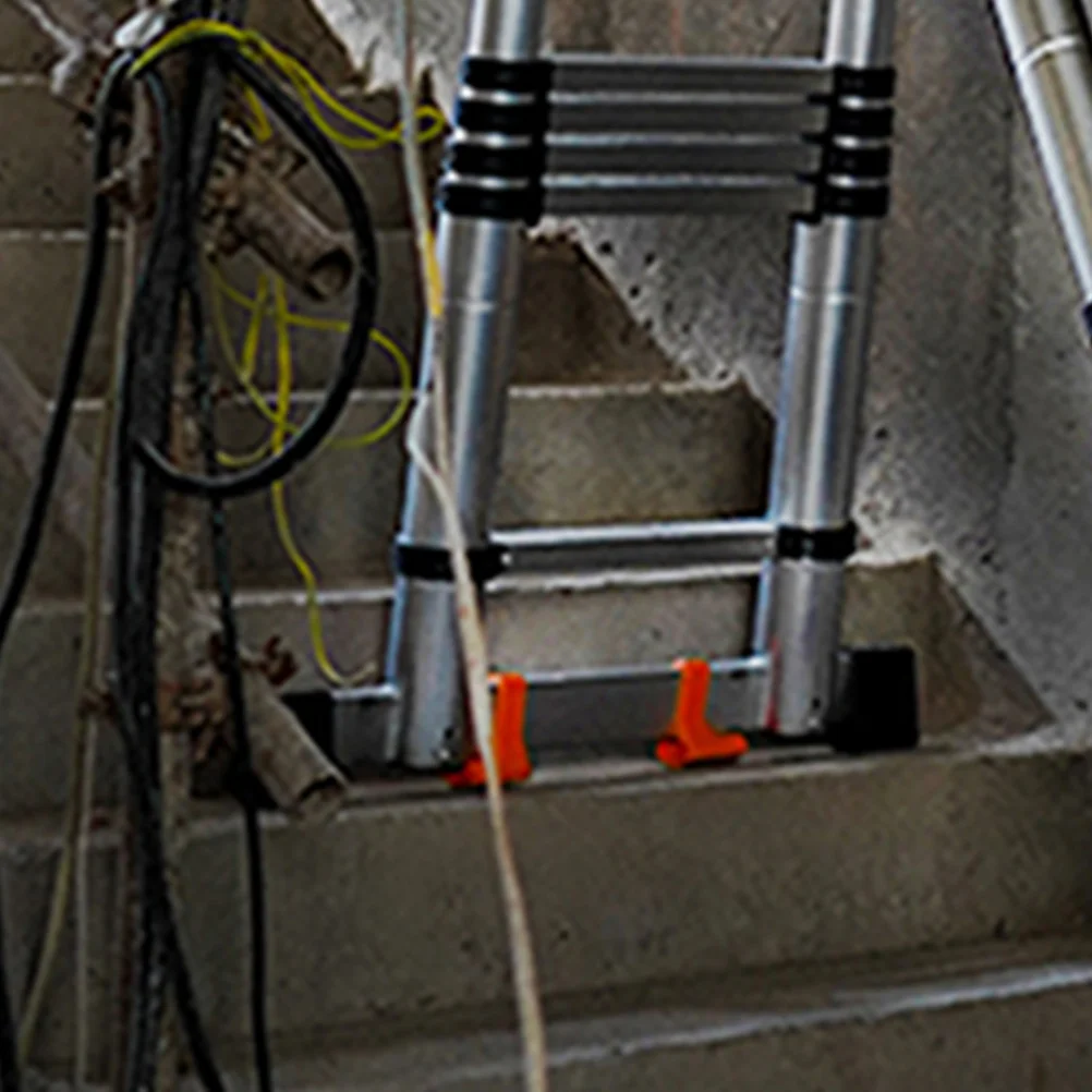 

4pcs Anti-Slip Feet Pads Pvc Ladder Foot Covers Non-Slip Step Ladder Accessories For Telescopic Ladders Floor Protection