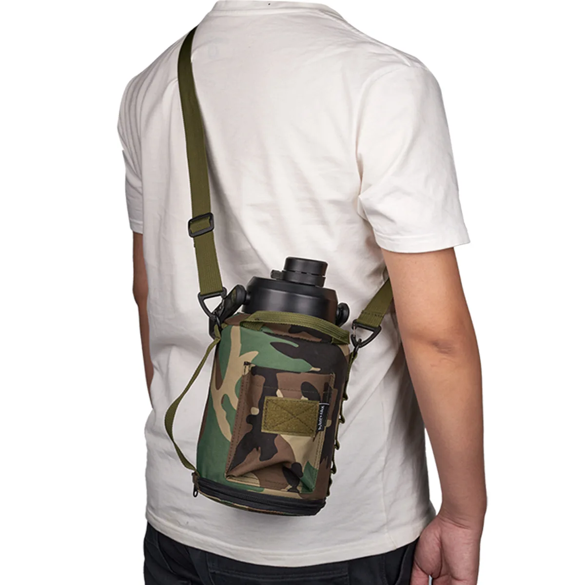 

Large Capacity Outdoor Camping Ice Bucket 2-3.8L with Insulation Tactical Ice Cubes Set for Cold Water Tea Picnic Travel