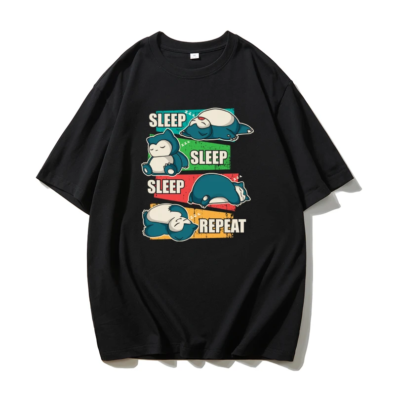 Miniso Pokémon Beast Joint Printing 2025 Summer New men Women's Short Sleeve T-Shirt Cotton Loose Casual Hot-selling Top