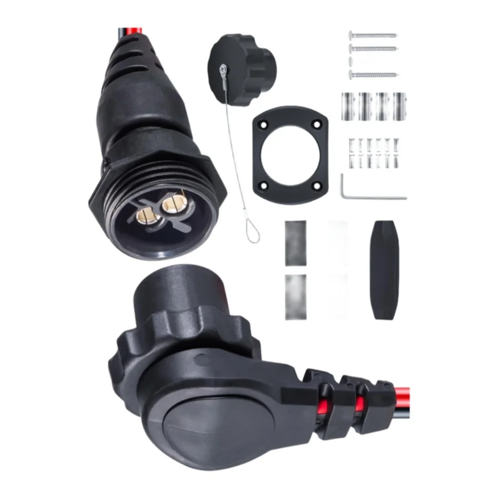 1pc 1865120 MKR-28 Trolling Motor Connector Male/Female Motor And Receptacle For Freshwater Saltwater Trolling Motors