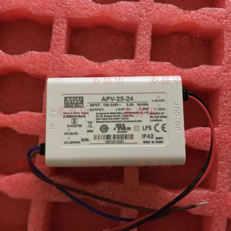 

EE for MEAN WELL APV-25-24 24V 1.05A Waterproof LED Power Supply