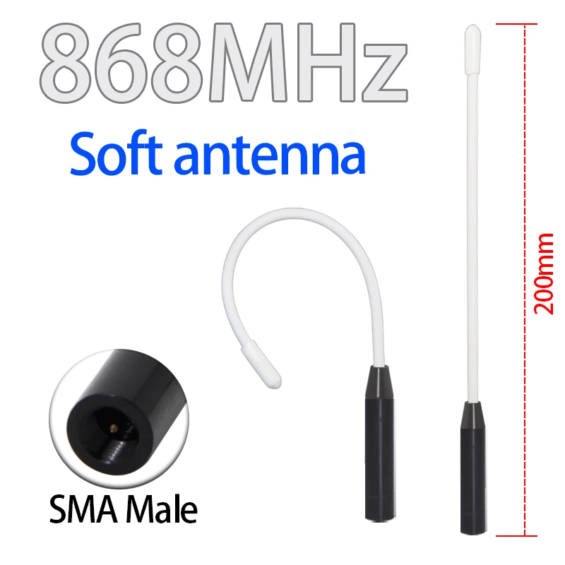 LoRa WAN 868MHz 863-870MHz 869MHz Weiche Antenne Omni High Gain SMA-Anschluss Modul U.FL-1 für Meshtastic Fernbedienung NB-IoT – Detail 6